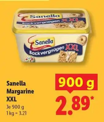 Lidl Sanella Margarine XXL Angebot
