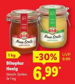 Lidl Bihophar Honig Angebot