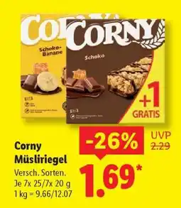 Lidl CORNY Müsliriegel Angebot