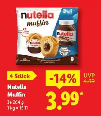 Lidl Nutella Muffin Angebot