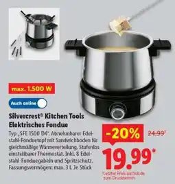 Lidl Silvercrest Kitchen Tools Elektrisches Fondue Angebot