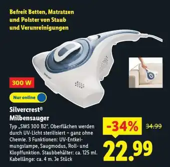 Lidl SILVERCREST Milbensauger Angebot