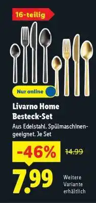 Lidl Livarno Home Besteck-Set Angebot