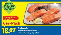 Lidl Fischerstolz Bio Lachsfiletportionen Angebot