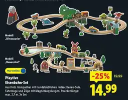 Lidl Playtive Eisenbahn-Set Angebot