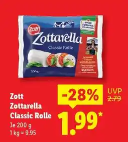 Lidl Zott Zottarella Classic Rolle Angebot