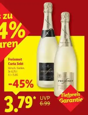 Lidl Freixenet Carta Sekt Angebot