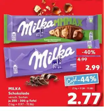 Kaufland MILKA Schokolade Angebot