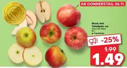 Kaufland Dtsch./ital. Tafeläpfel, rot Angebot