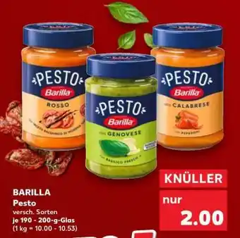 Kaufland Barilla Pesto Angebot