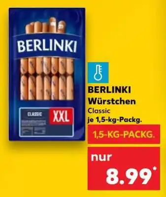 Kaufland BERLINKI Würstchen Angebot