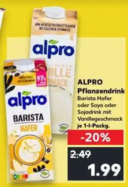 Kaufland ALPRO Pflanzendrink Angebot