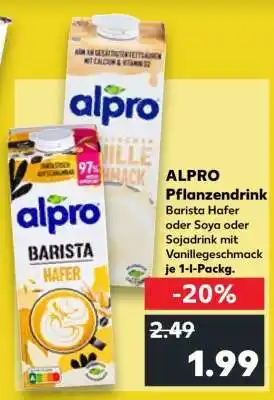 Kaufland ALPRO Pflanzendrink Angebot