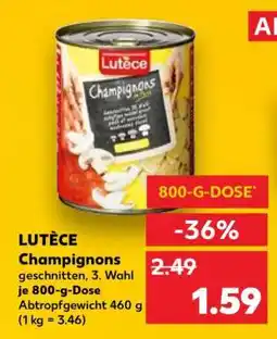 Kaufland LUTÈCE Champignons Angebot