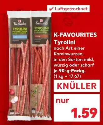 Kaufland K-FAVOURITES Tyrolini Angebot