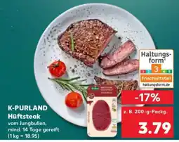Kaufland K-PURLAND Hüftsteak Angebot