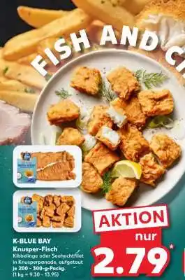 Kaufland K-BLUE BAY Knusper-Fisch Angebot
