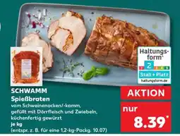 Kaufland SCHWAMM Spießbraten Angebot