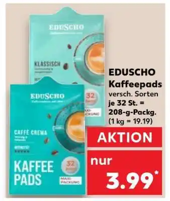 Kaufland EDUSCHO Kaffeepads Angebot