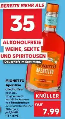 Kaufland Mionetto Aperitivo alkoholfrei Angebot