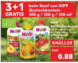 Kaufland HIPP Bio-Quetschbeutel Angebot