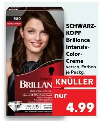 Kaufland Schwarzkopf Brillance Intensiv-Color-Creme Angebot