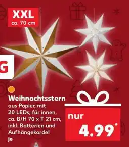 Kaufland Weihnachtsstern Angebot