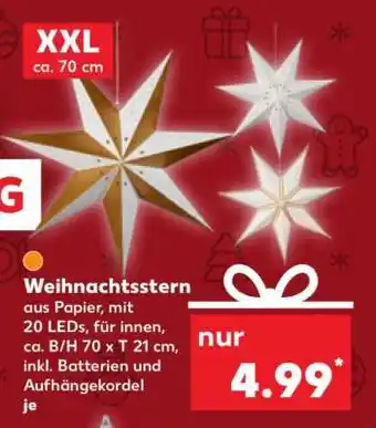 Kaufland Weihnachtsstern Angebot