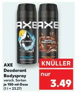 Kaufland Axe Deodorant Bodyspray Angebot