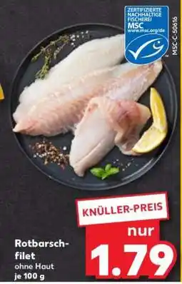 Kaufland Rotbarschfilet Angebot