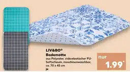 Kaufland LIV&BO Badematte Angebot