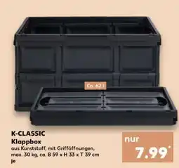 Kaufland K-CLASSIC Klappbox Angebot