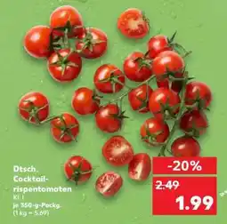 Kaufland Dtsch. Cocktailrispentomaten Angebot