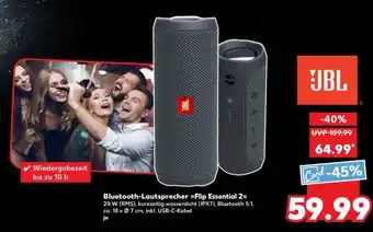 Kaufland Bluetooth-Lautsprecher Flip Essential 2 Angebot