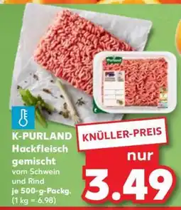 Kaufland K-PURLAND Hackfleisch gemischt Angebot