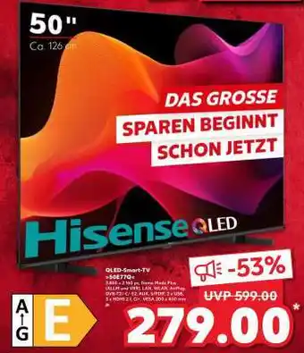 Kaufland Hisense QLED Angebot