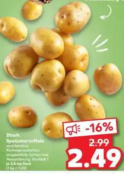 Kaufland Dtsch. Speisekartoffeln Angebot
