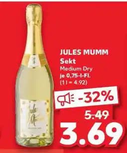 Kaufland Jules Mumm Angebot