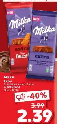 Kaufland Milka extra Angebot