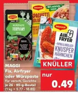 Kaufland MAGGI Fix, Airfryer oder Würzpaste Angebot