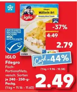 Kaufland IGLO Filegro Angebot