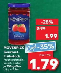 Kaufland MÖVENPICK Gourmet- Frühstück Angebot