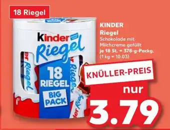 Kaufland KINDER Riegel Angebot