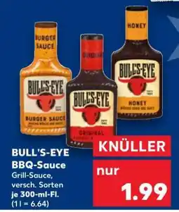 Kaufland BULL'S EYE BBQ-Sauce Angebot