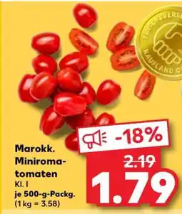 Kaufland Marokk. Miniromatomaten Angebot