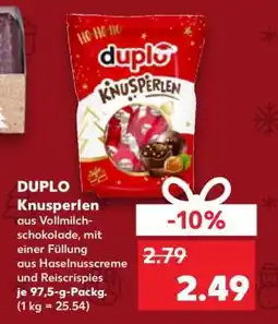 Kaufland DU PLO Knusperlen Angebot