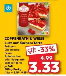 Kaufland Coppenrath&Wiese Lust auf Kuchen Torte Angebot