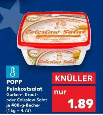 Kaufland popp Feinkostsalat Angebot