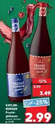 Kaufland KATLENBURGER Fruchtglühwein Angebot