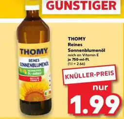Kaufland THOMY Reines Sonnenblumenöl Angebot